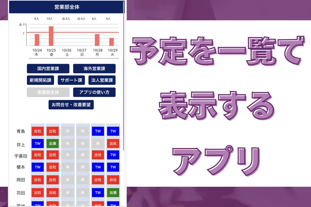 Outlook予定を一覧表示するアプリ【Power Apps 活用事例サンプル】